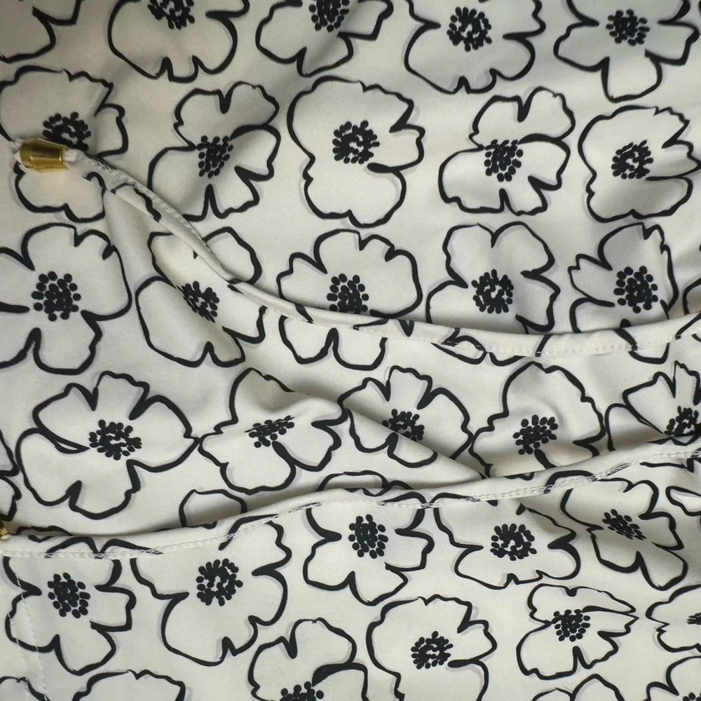 Elegant Floral Women's Mini Skirt